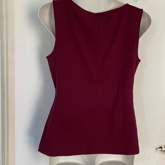 New Anna Taylor tie front sleeveless top (MP) - Picture 5 of 6